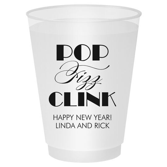 Pop Fizz Clink Shatterproof Cups